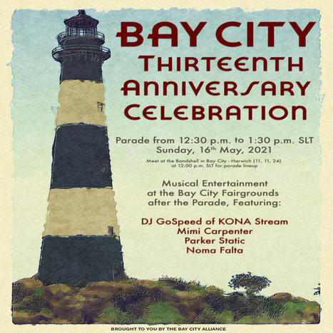 May 16th, 2021: Bay City marks 13 years in Second Life  | Art & Culture in Second Life - art Exhibitions, Literature, Groups & more | Scoop.it