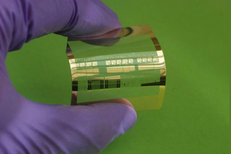 Flexible transistors that come on a roll may power next-gen wearables | Design, Science and Technology | Scoop.it