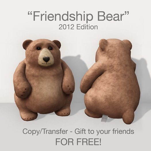 My friend bear. Friend Bear.