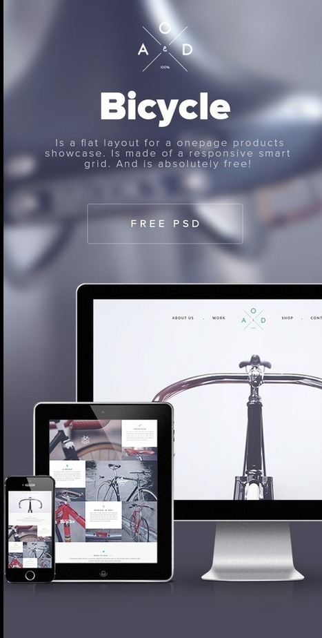 The Top 50 Free Web PSD Templates for 2014 • 1stwebdesigner | photoshop ressources | Scoop.it