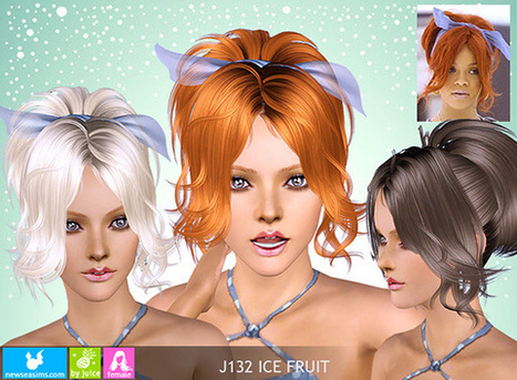Store The Sims 3 : Cabelos Ice Fruit J132 | Les Sims | Scoop.it