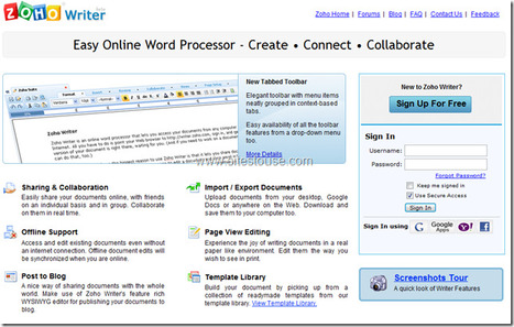 An Online Word Processor : Best Online Alternative To Microsoft Word | Le Top des Applications Web et Logiciels Gratuits | Scoop.it