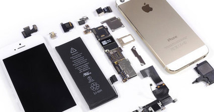 Dans les entrailles des iPhone 5S et 5C d'Apple, Diaporama | @ZeHub | Scoop.it