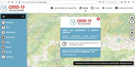 L’Agence Touristique des Vallées de Gavarnie lance sa carte interactive participative des commerces et services ouverts pendant le confinement  | Vallées d'Aure & Louron - Pyrénées | Scoop.it