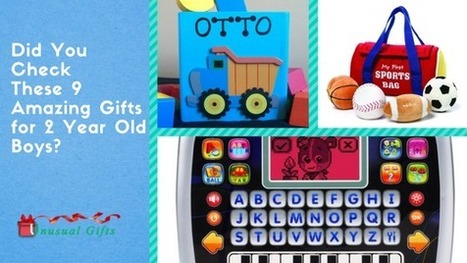 unusual gifts for 2 year olds