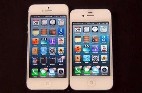 iPhone 4S vs iPhone 5 Side By Side Comparison (Video) » Geeky ... | iPhoneography-Today | Scoop.it