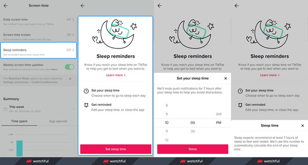 TikTok is testing a 'sleep reminders' feature that nudges you when it's bedtime | Nudges | Scoop.it