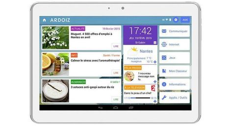 [News] Ardoiz : la tablette tactile dédiée aux seniors (prix, spécifications) | Best of Tablettes ! | Scoop.it