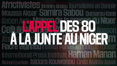 L'appel des 80 à la junte au Niger | DocPresseESJ | Scoop.it