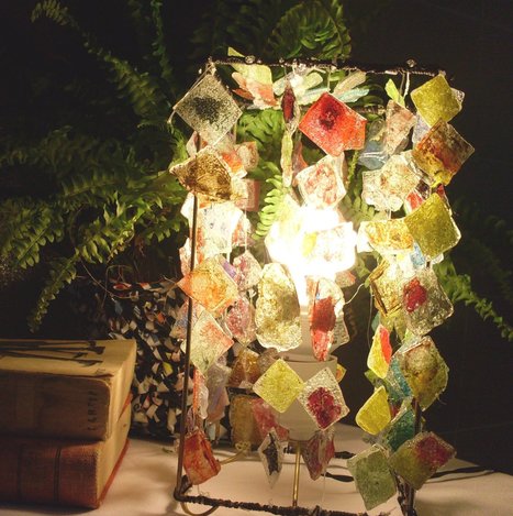 Lamp From Recycled Cd's | 1001 Recycling Ideas ! | Scoop.it