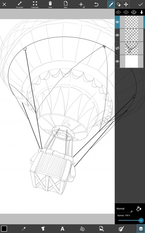 How to draw a Hot Air Balloon Step by Step | Drawing and Painting Tutorials | Scoop.it