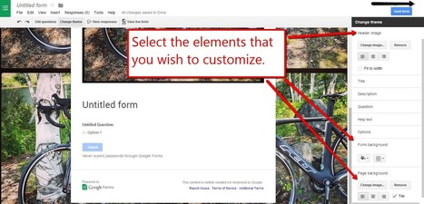 Free Technology for Teachers: Now You Can Customize Background Images and Themes in Google Forms - Here's How | information analyst | Scoop.it