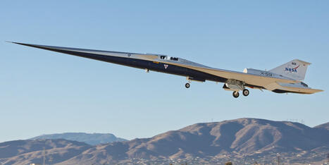 Le Lockheed-Martin X-59 Quesst a volé  | AERONAUTIQUE NEWS - AEROSPACE POINTOFVIEW - AVIONS - AIRCRAFT | Scoop.it