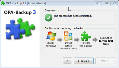 Sauvegarder et restaurer l’activation de Microsoft Office | Time to Learn | Scoop.it