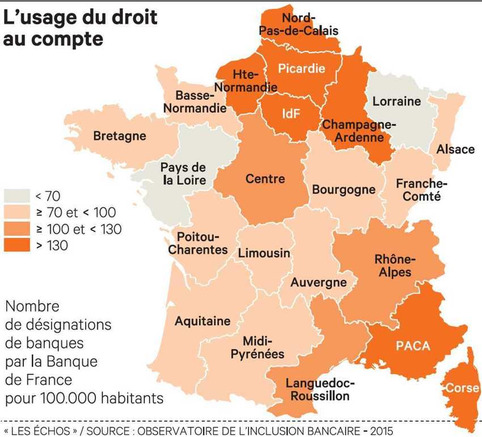 La France recense 3 millions de clients bancaires fragiles | Veille territoriale AURH | Scoop.it