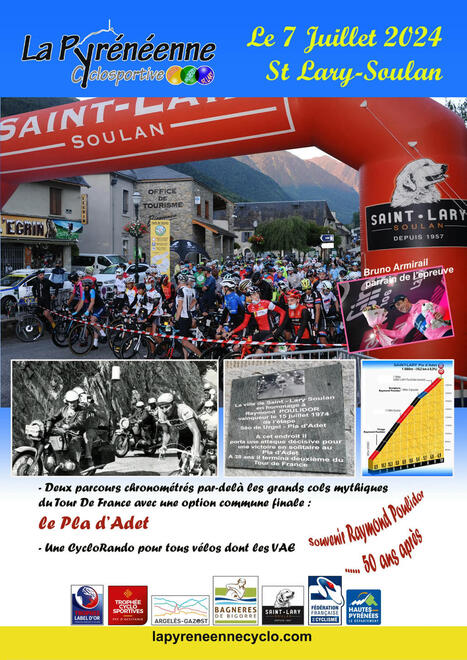 La Pyrénéenne Cyclosportive sera dans les vallées le 7 juillet | Vallées d'Aure & Louron - Pyrénées | Scoop.it