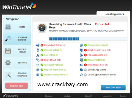 Activate winthruster serial number