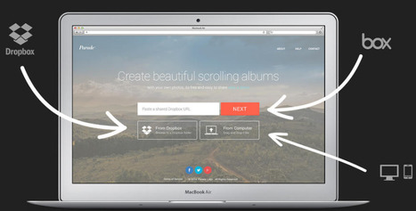 Parade - Create your own scrolling album for free | Digital Presentations in Education | Scoop.it
