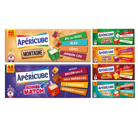 Pluie de nouvelles saveurs chez Apéricube | AGROALIMENTAIRE | Scoop.it
