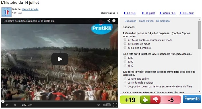 L'histoire du 14 juillet | Ma douce France | Scoop.it