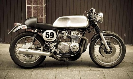 HONDA CB "RETRO ALU #59" | Vintage Motorbikes | Scoop.it