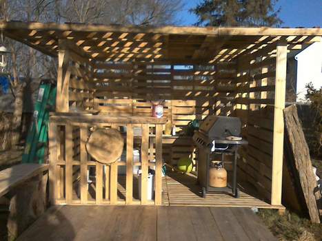 Pallet Hut - Work in Progress | 1001 Pallets ideas ! | Scoop.it