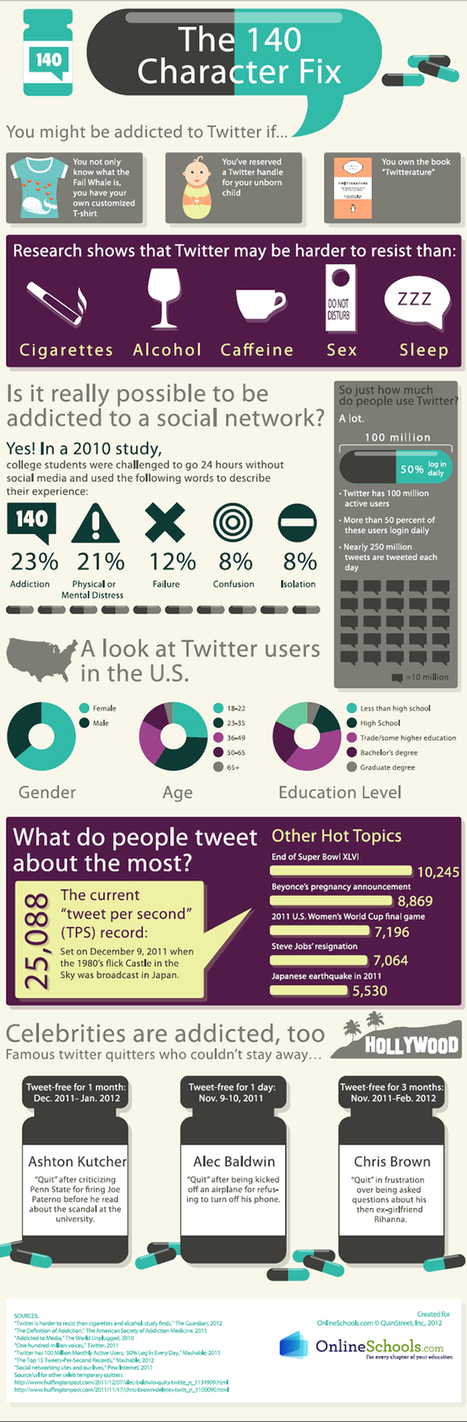 15 Awesome Twitter Infographics | Didactics and Technology in Education | Scoop.it
