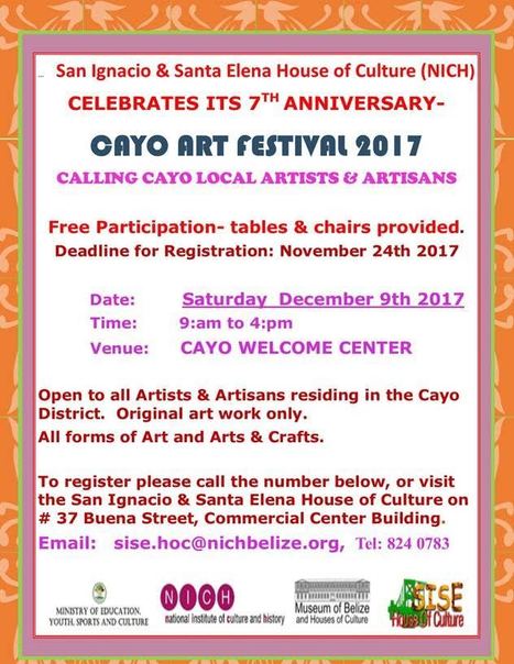 Cayo Art Festival 2017 | Cayo Scoop!  The Ecology of Cayo Culture | Scoop.it