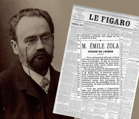 Émile Zola interviewé sur l'interview | DocPresseESJ | Scoop.it