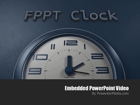 Animated Time Management PowerPoint Templates | Distance Learning, mLearning, Digital Education, Technology | Scoop.it