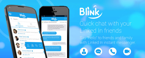 Say "Hello" to your professional network with BlinkChat App | Blink Chat for LinkedIn™ | Scoop.it