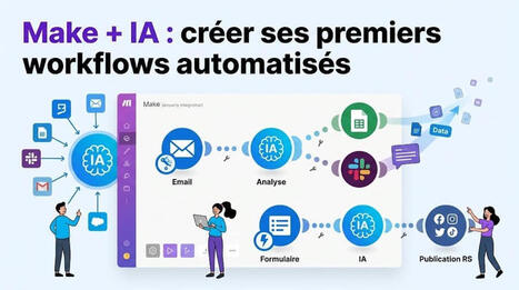 Make + IA : cr&eacute;er ses premiers workflows automatis&eacute;s | Ressources Community Manager | Scoop.it