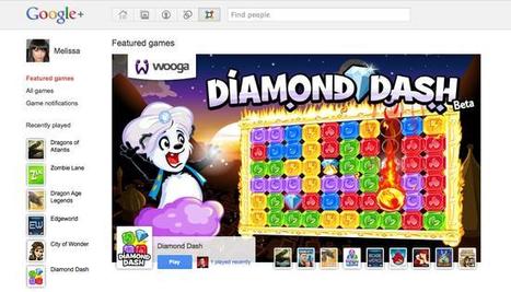 Google+ s'enrichit de jeux communautaires | Google + Project | Scoop.it