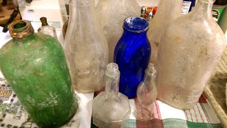 Things Your Grandmother Knew: Cleaning Antique Bottles Found In The Dirt | Vintage Living Today For A Future Tomorrow | Scoop.it