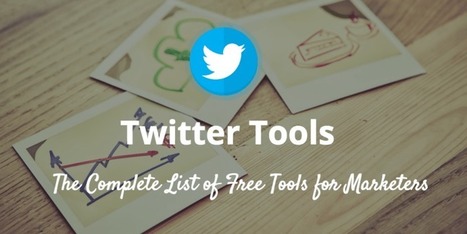 93 Free Twitter Tools & Apps That Do Pretty Much Everything | Public Relations & Social Marketing Insight | Scoop.it