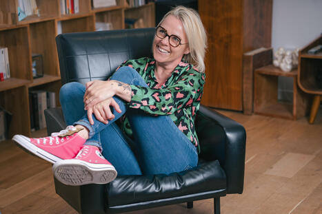 #Cancer : &ldquo;Je dis tout le temps : on a besoin de rire, encore plus quand c'est grave&rdquo; @carolineleflour #T&eacute;moignage @valsita #PortraitInspirant | autour du CANCER | Scoop.it