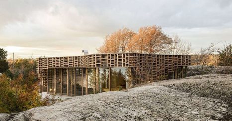 [Inspiration] Une maison bois norvégienne à la structure au design original | Build Green, pour un habitat écologique | Scoop.it