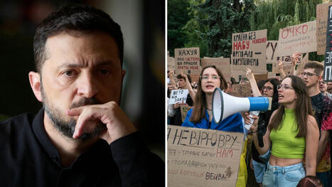 Demonstrationer i Ukraina efter Zelenskyjs lagförslag | 1Uutiset - Lukemisen tähden | Scoop.it