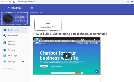 Cómo crear un chat bot para tu Web utilizando Google Sheets | TIC & Educación | Scoop.it