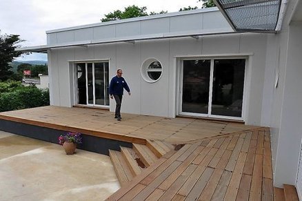 Une maison "zéro conso" qui produit de l'énergie | Build Green, pour un habitat écologique | Scoop.it