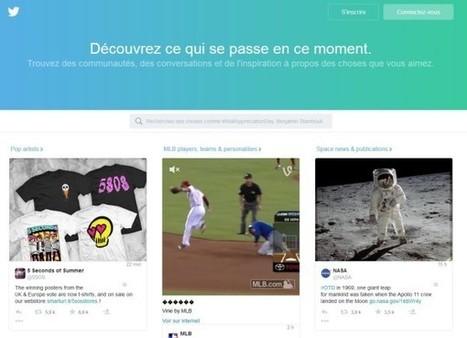 Twitter supprime les backgrounds des profils (et autres nouveautés) - Blog du Modérateur | TIC et TICE mais... en français | Scoop.it