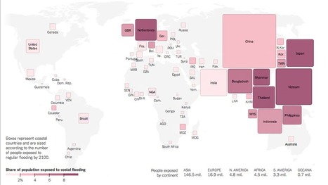 Flooding Risk From Climate Change, Country by Country | Sustainability Science | Scoop.it