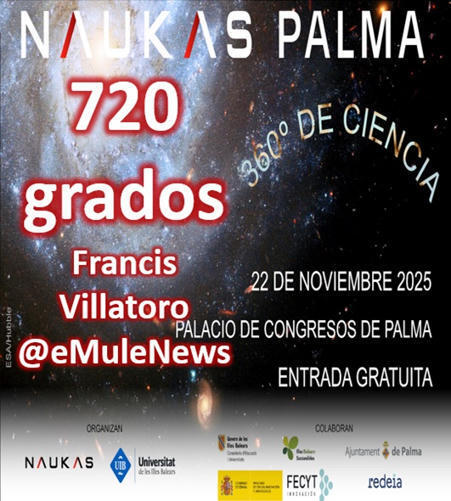 Mi charla "720 grados" en Naukas Palma 2025 | Ciencia-Física | Scoop.it