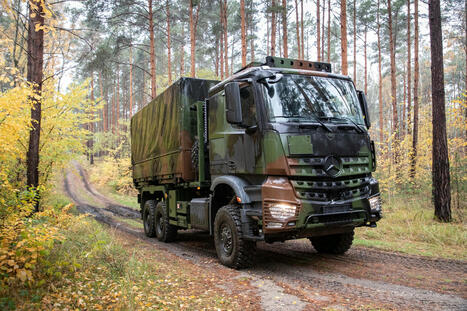 Mercedes Arocs trucks join Bundeswehr ranks | DEFENSE NEWS | Scoop.it