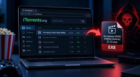 iTorrents.org compromis pour distribuer un malware Windows &agrave; la place des films | Cybers&eacute;curit&eacute; | Scoop.it