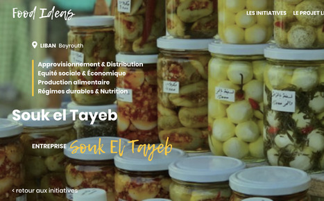 LIBAN : Souk el Tayeb - Projet FOOD IDEAS | CIHEAM Press Review | Scoop.it