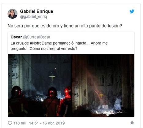 El “milagro” de Notre Dame desmontando por la siempre atea Ciencia | Religiones. Una visión crítica | Scoop.it