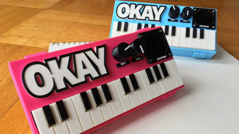 Weekend Project: 3D Printed OKAY 2 Synth Brings Music to the Maker's Ears | #MakerED #MakerSpaces #LEARNingByDoing #3DPrinting #Coding #Electronics | 21st Century Learning and Teaching | Scoop.it