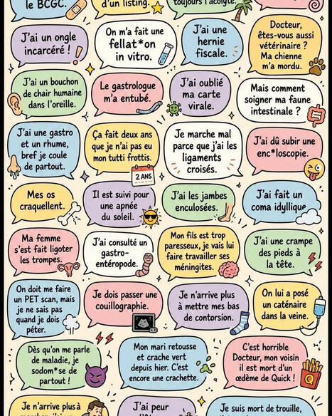 On vit quand m&ecirc;me dans une &eacute;poque o&ugrave; les gens arrivent chez le m&eacute;decin comme dans une f&ecirc;te foraine poss&eacute;d&eacute;e par Kafka apr&egrave;s trois mojitos et une garde &agrave; vue &eacute;motionnelle. Plus personne ne conna&icirc;t l... | Notebook or My Personal Learning Network | Scoop.it
