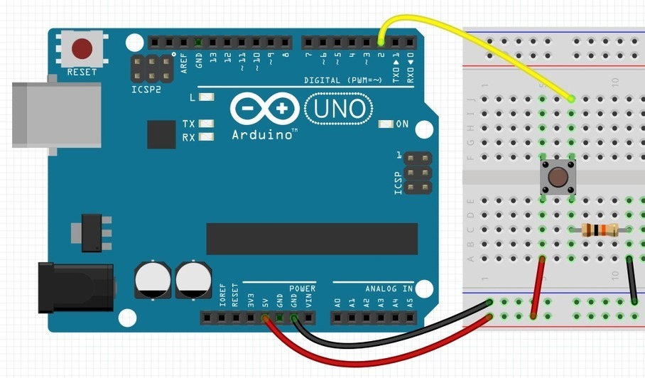 Entrada pull-up e pull-down en Arduino | tecno4...
